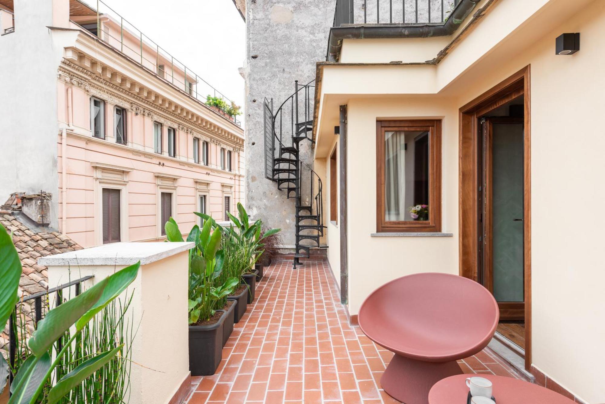 Отель Residenza Leutari Рим Экстерьер фото